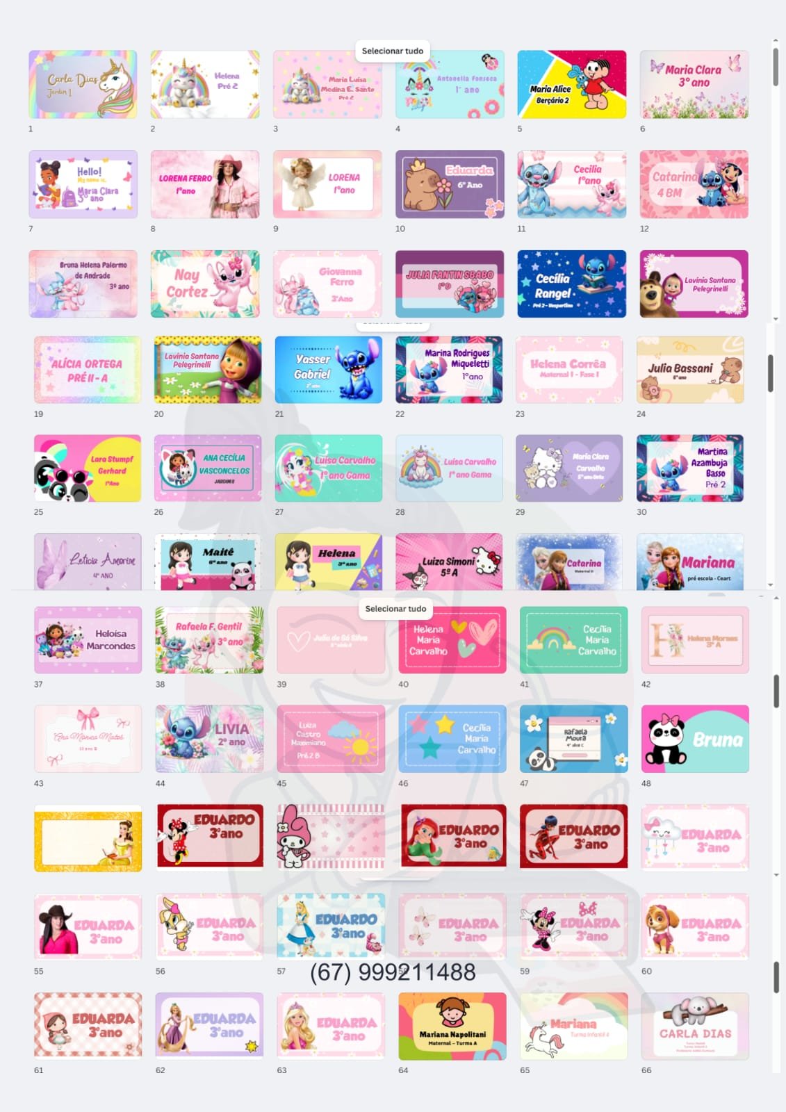 Exemplo de Papelaria Criativa